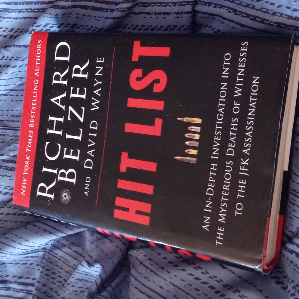 Richard Belzer and David Wayne's Hit List Hard Cover Book